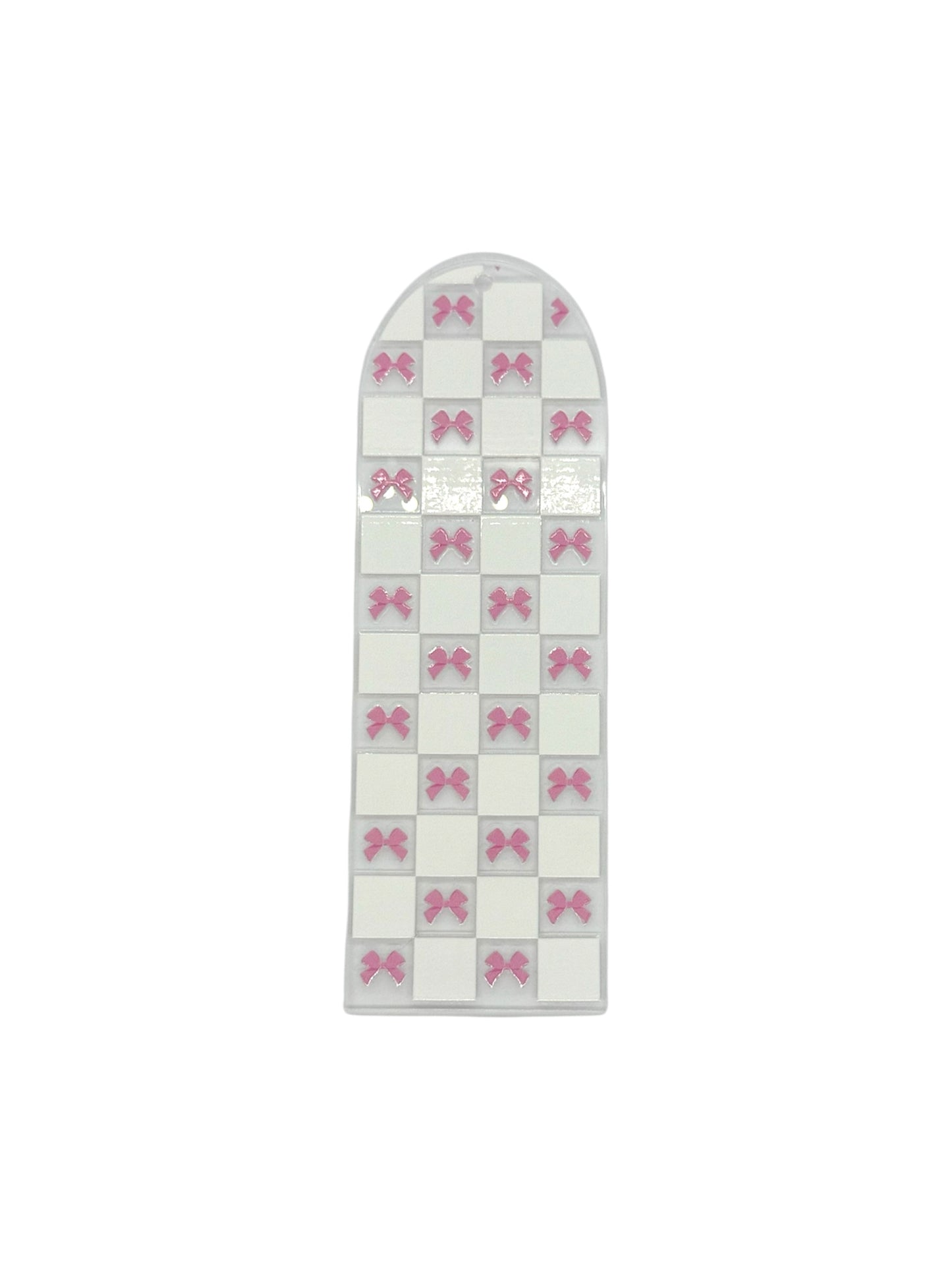 Checkered Bows Bookmark