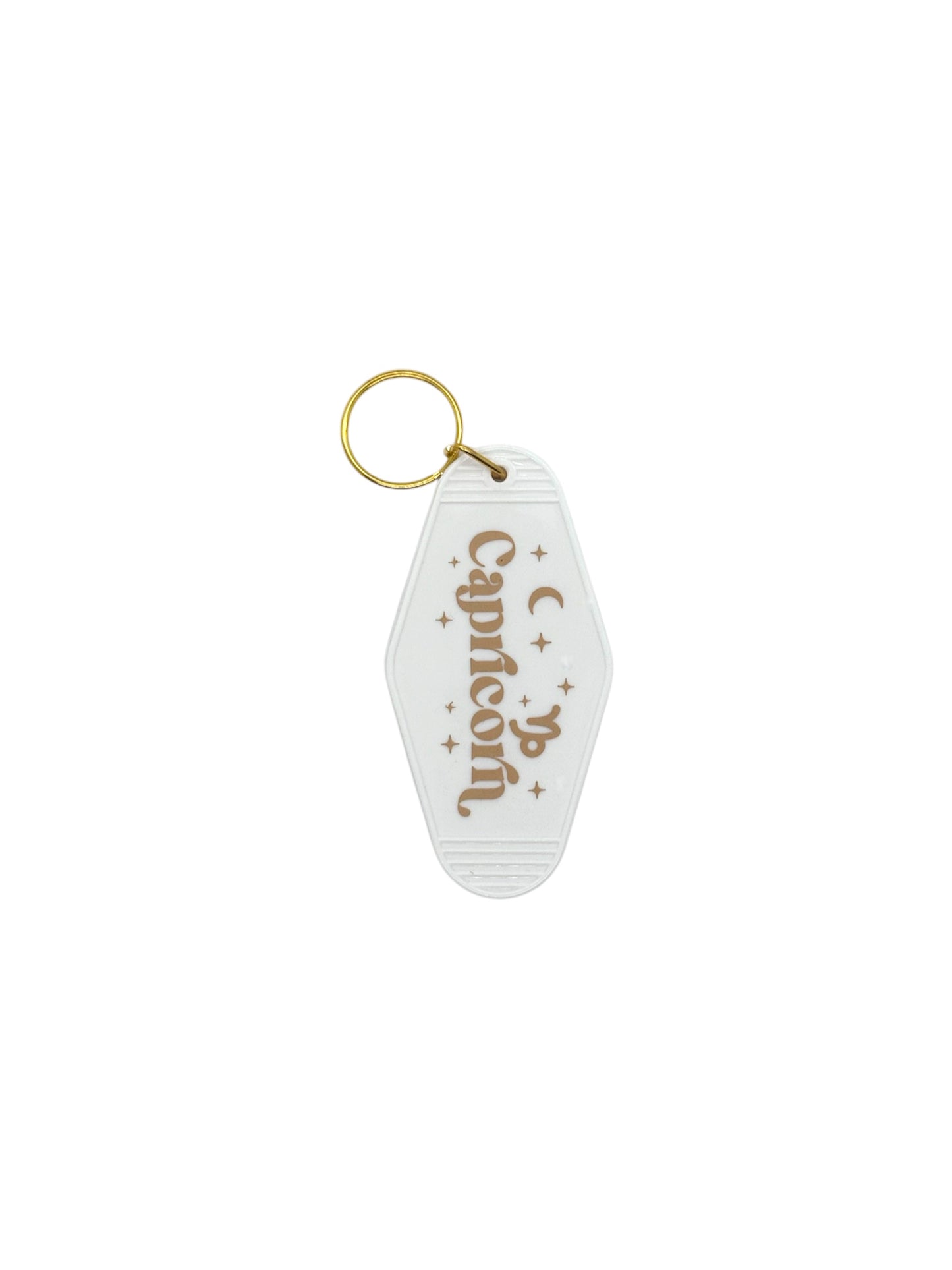 Capricorn Keychain