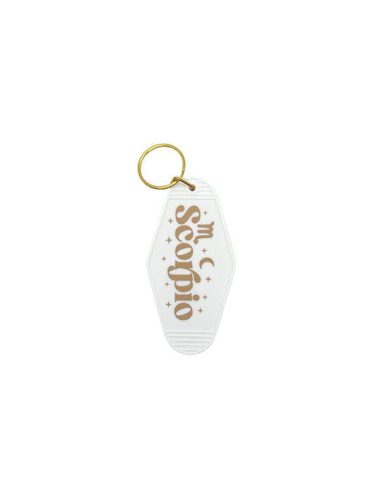 Scorpio Keychain